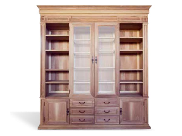 Biblioteca in noce
